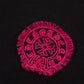 CHROME HEARTS PINK HORSE SHOE LOGO SWEATSHIRT BLACK
