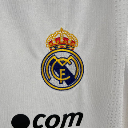 Retro Real Madrid 09/10 Long Sleeve Home