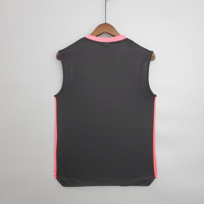 21/22 Real Madrid Vest Training Suit Black Powder