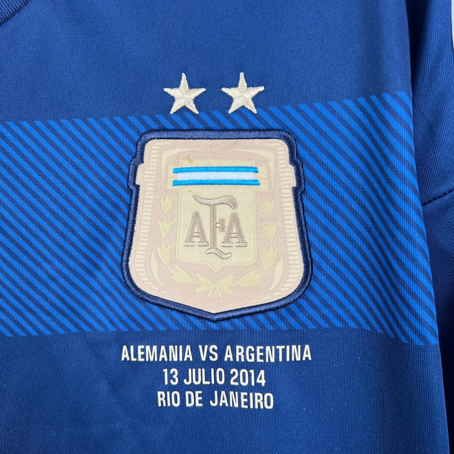 Retro Long Sleeve Argentina 2014 Away