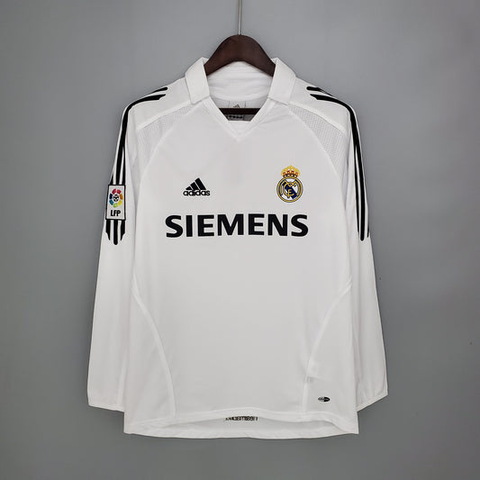 Retro long sleeve Real Madrid 05/06 home