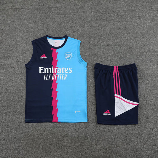 Kit Camisa Regata e Short Arsenal 23/24