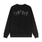 CHROME HEARTS CROSS PATCH SWEATSHIRT BLACK
