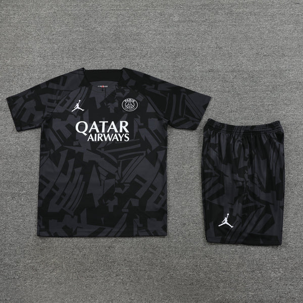 Kit de Treino PSG 23/24 - Preto Militar