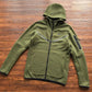 NIKE TECH FLEECE HOODIE x OLIVE GREEN