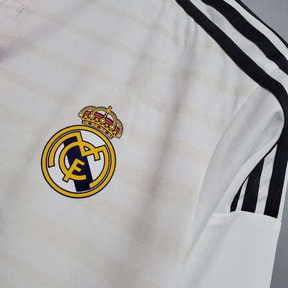 Retro Long Sleeve Real Madrid 14/15 Home