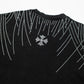 CHROME HEARTS RHINESTONE DESIGN SWEATSHIRT BLACK