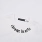 CHROME HEARTS LOGO COLLAR T-SHIRT WHITE