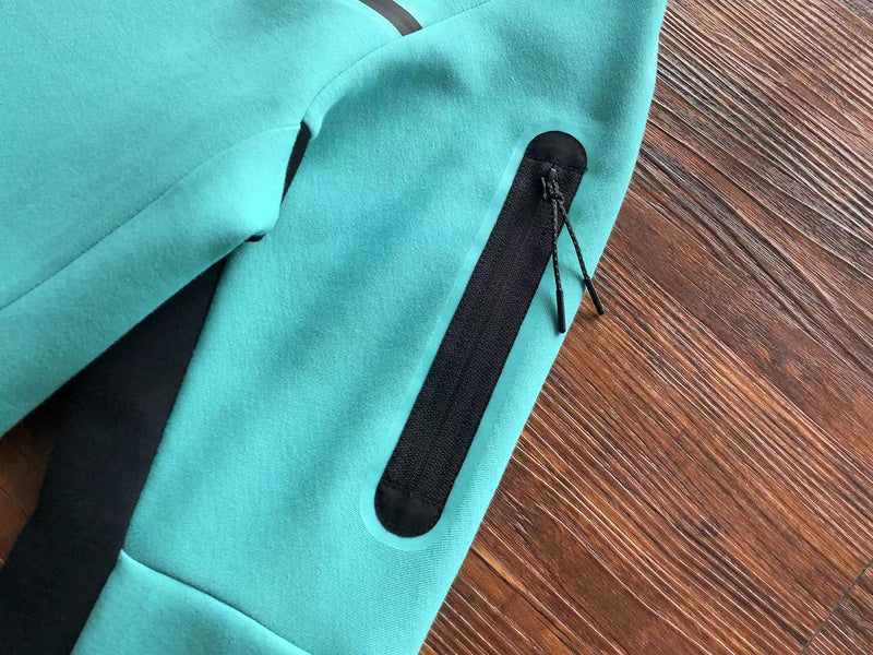 NIKE TECH FLEECE HOODIE x WASHED TEAL