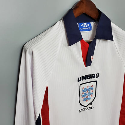 Retro Long Sleeve 1998 England Home