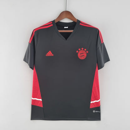 Bayern de Munique 22/23 Treino Preto e Vermelho