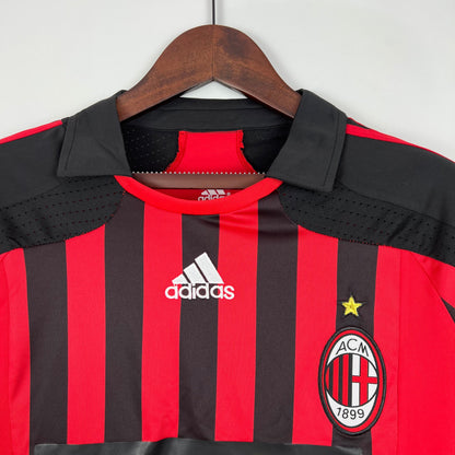 Retro Manga comprida AC Milan 07/08 Home