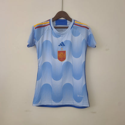 2022 Feminino Espanha Away Qatar Copa do Mundo