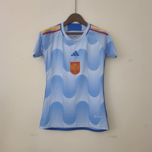 2022 Feminino Espanha Away Qatar Copa do Mundo