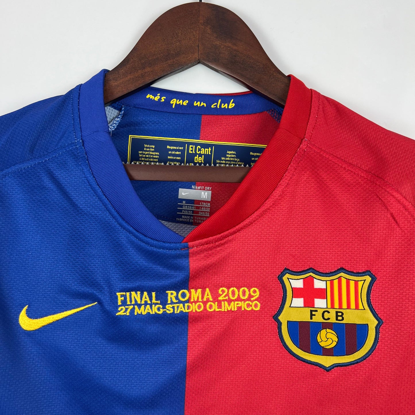 Barcelona 08/09 Retro UEFA Champions League Home