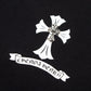 CHROME HEARTS WHITE CROSS SWEATSHIRT BLACK