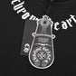 CHROME HEARTS LOGO COLLAR T-SHIRT BLACK