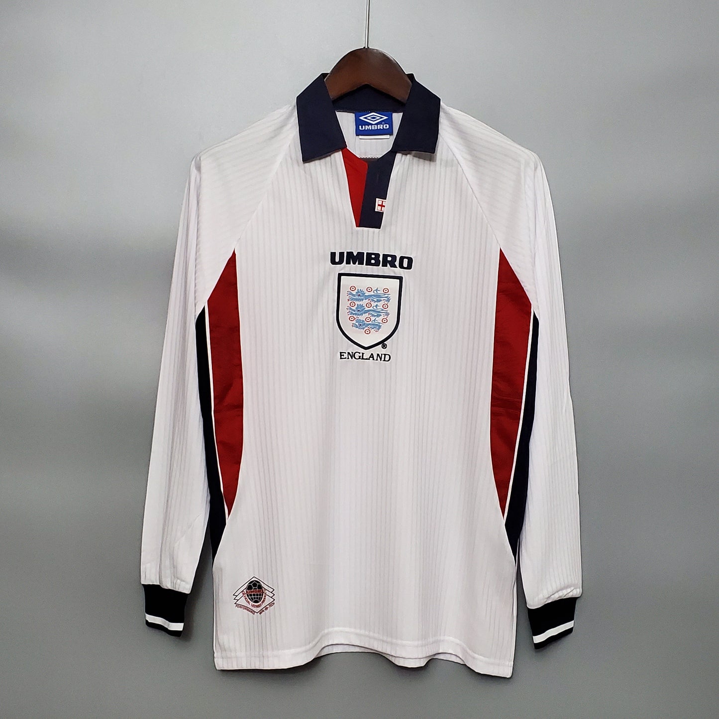 Retro Long Sleeve 1998 England Home