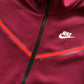 NIKE TECH FLEECE HOODIE x DARK BEETROOT/PHANTOM