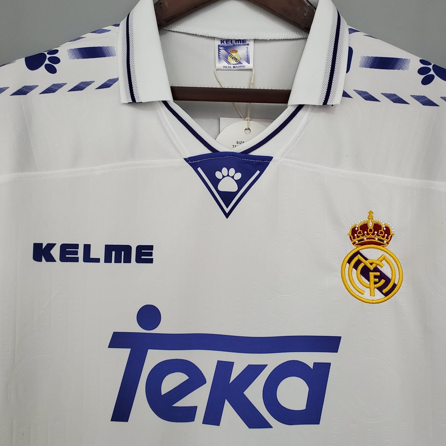 Real Madrid 96/97 Retro Home