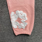 DENIM TEARS COTTON WREATH SWEATPANTS PEACH