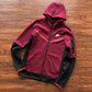 NIKE TECH FLEECE HOODIE x DARK BEETROOT/PHANTOM