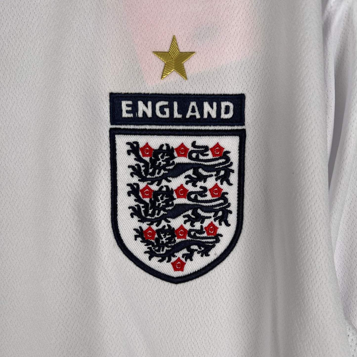 Retro Long Sleeve England 2006 Home