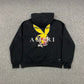 AMIRI PLAYBOY LOGO HOODIE BLACK YELLOW