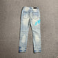 AMIRI VARSITY LOGO JEANS
