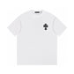 CHROME HEARTS BLACK CROSS T-SHIRT WHITE