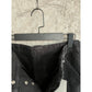 CHROME HEARTS BLACK DOUBLE KNEE CARPENTER JEANS