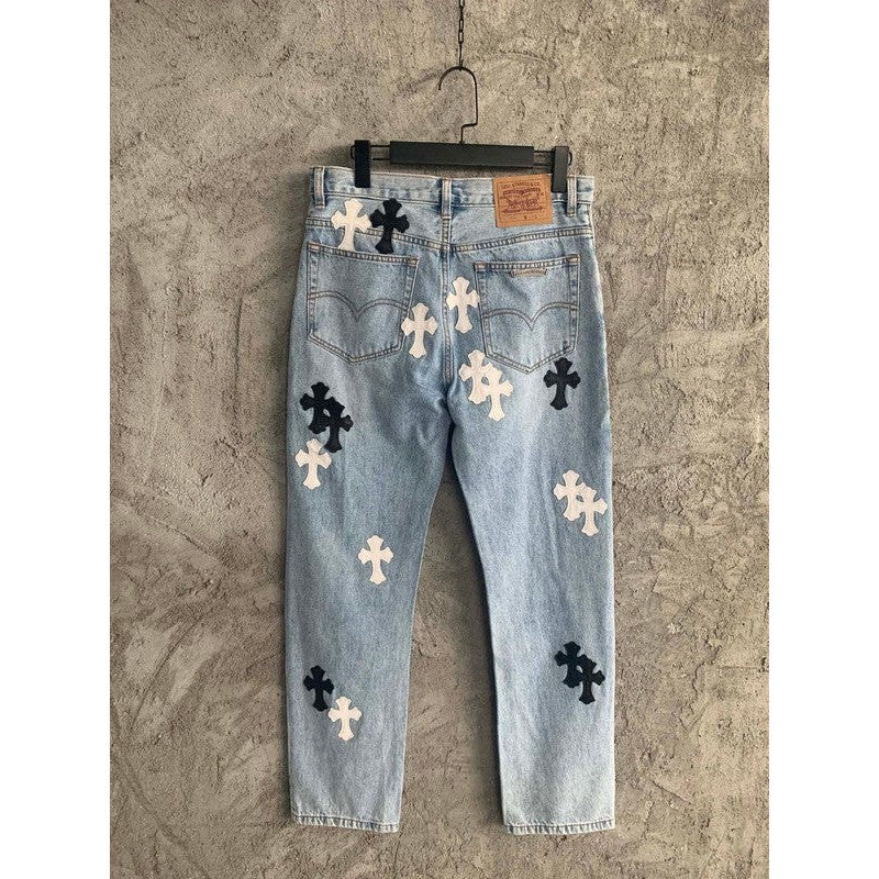 CHROME HEARTS GRAILED JEANS