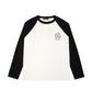 CHROME HEARTS HORSE SHOE LOGO LONGSLEEVE WHITE BLACK
