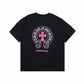 CHROME HEARTS HORSE SHOE LOGO T-SHIRT BLACK PINK