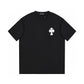 CHROME HEARTS WHITE CROSS T-SHIRT BLACK