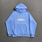 CORTEIZ ALCATRAZ HOODIE BABY BLU