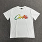 CORTEIZ ALLSTARZ T-SHIRT WHITE RASTA GRADIENT