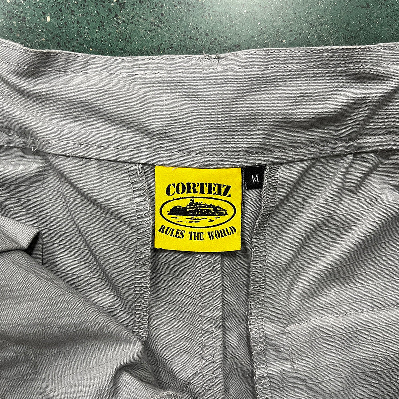 CORTEIZ CARGO PANTS STONE GREY