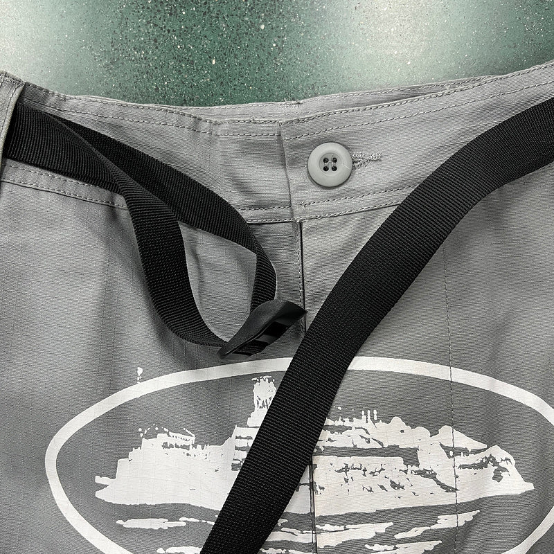 CORTEIZ CARGO PANTS STONE GREY