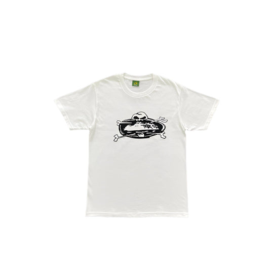 CORTEIZ SKULL T-SHIRT WHITE