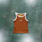 CORTEIZ TANK TOP BROWN WOMEN'S
