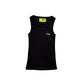 CORTEIZ WAFFLE TANK TOP BLACK