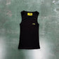 CORTEIZ WAFFLE TANK TOP BLACK