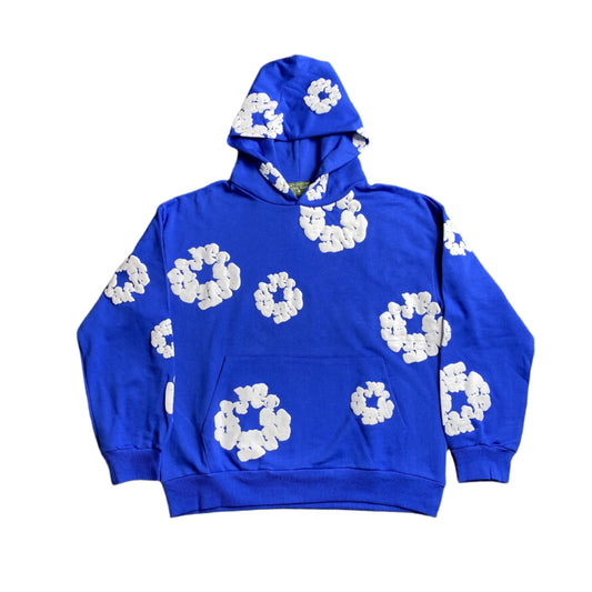 DENIM TEARS COTTON WREATH HOODIE DEEP BLUE