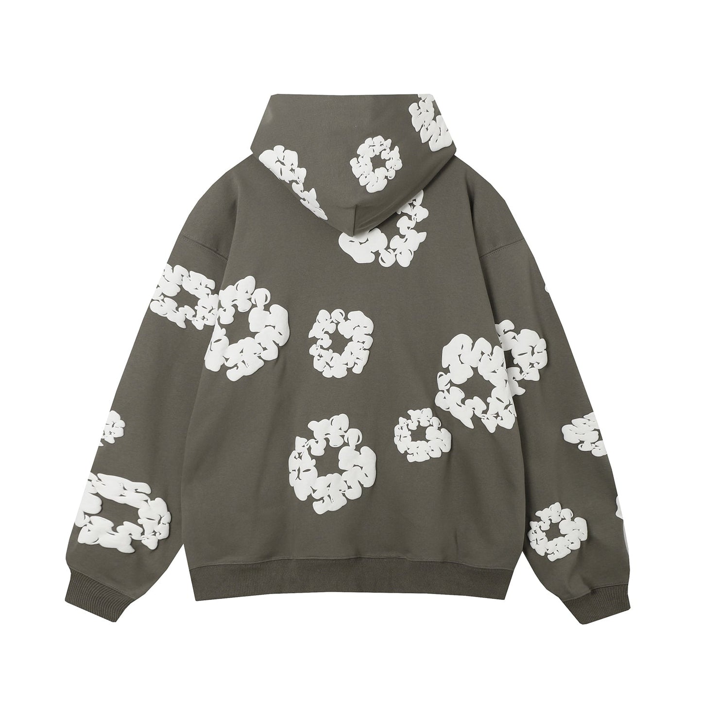 DENIM TEARS COTTON WREATH HOODIE OLIVE