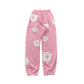 DENIM TEARS COTTON WREATH SWEATPANTS PINK