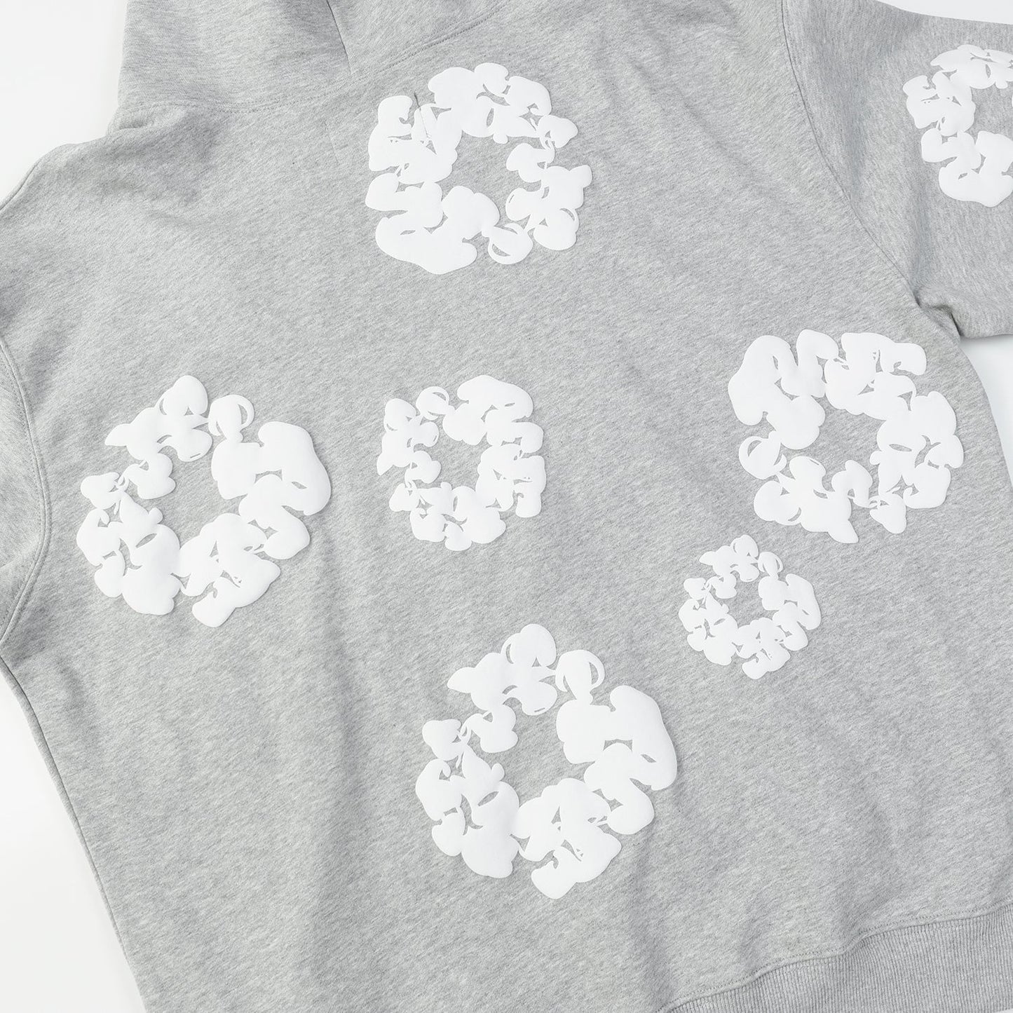 DENIM TEARS COTTON WREATH HOODIE GREY