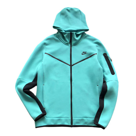 NIKE TECH FLEECE HOODIE x WASHED TEAL