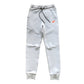 NIKE TECH FLEECE PANTS x WOLF GREY/AQUAMARINE/ORANGE
