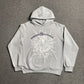 SP5DER ARACH NY PHOBIA HOODIE ASH GREY